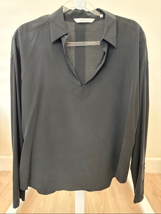 Rebecca Taylor Tops - Rebecca Taylor Woman’s Black 100% Silk Tunic